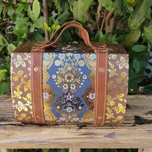 Punch Studio Decorative Case/ Makeup Hard Case Purse /Gift Box Kirshner Deco Art
